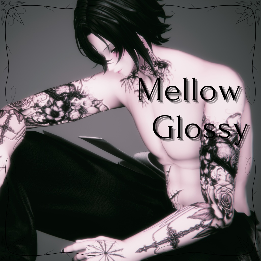 Mellow Glossy Tattoo Texture for Komano