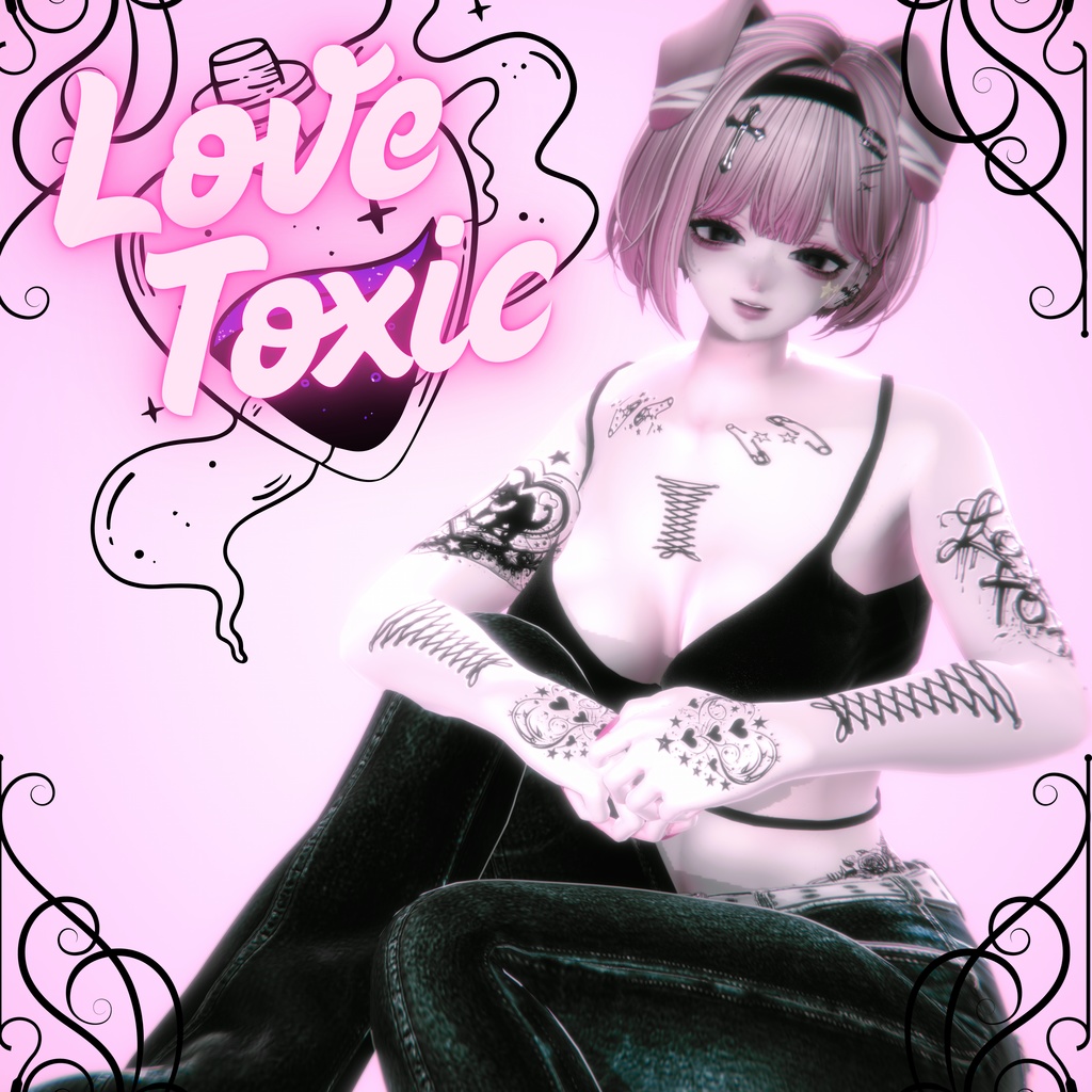 Love Toxic Tattoo