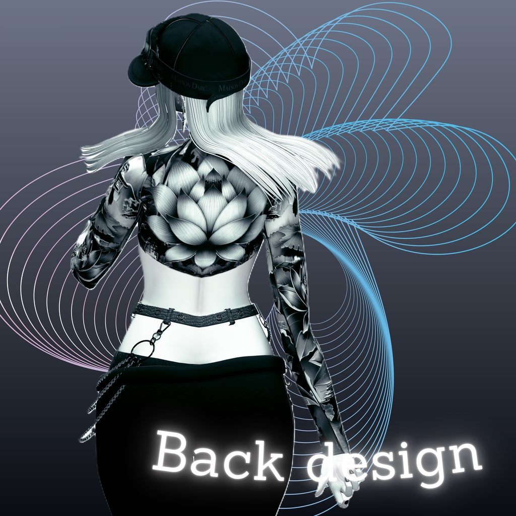 深眠花 -Shēn mián huā- Tattoo Tex