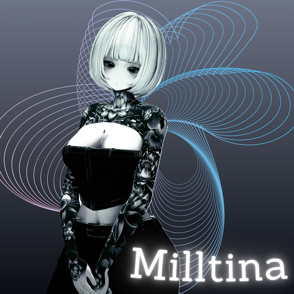 深眠花 -Shēn mián huā- Tattoo Tex