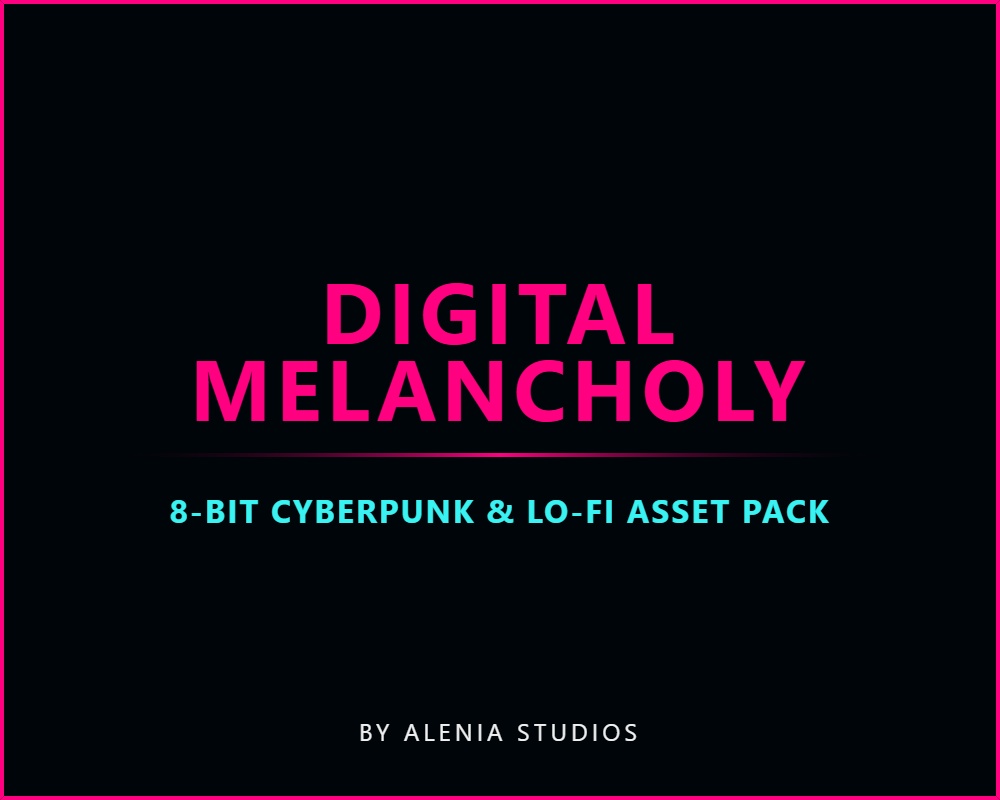 【無料BGM素材】Digital Melancholy - 8-Bit Cyberpunk素材集