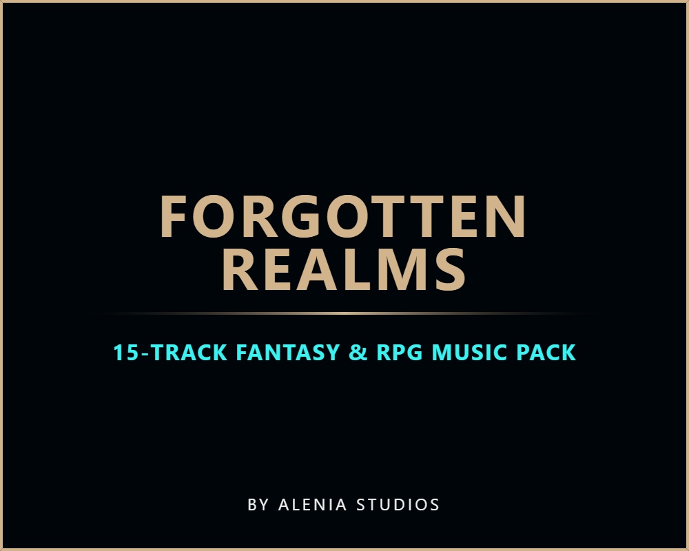 【ファンタジーBGM】Forgotten Realms - 15曲入りRPG向け音楽素材集