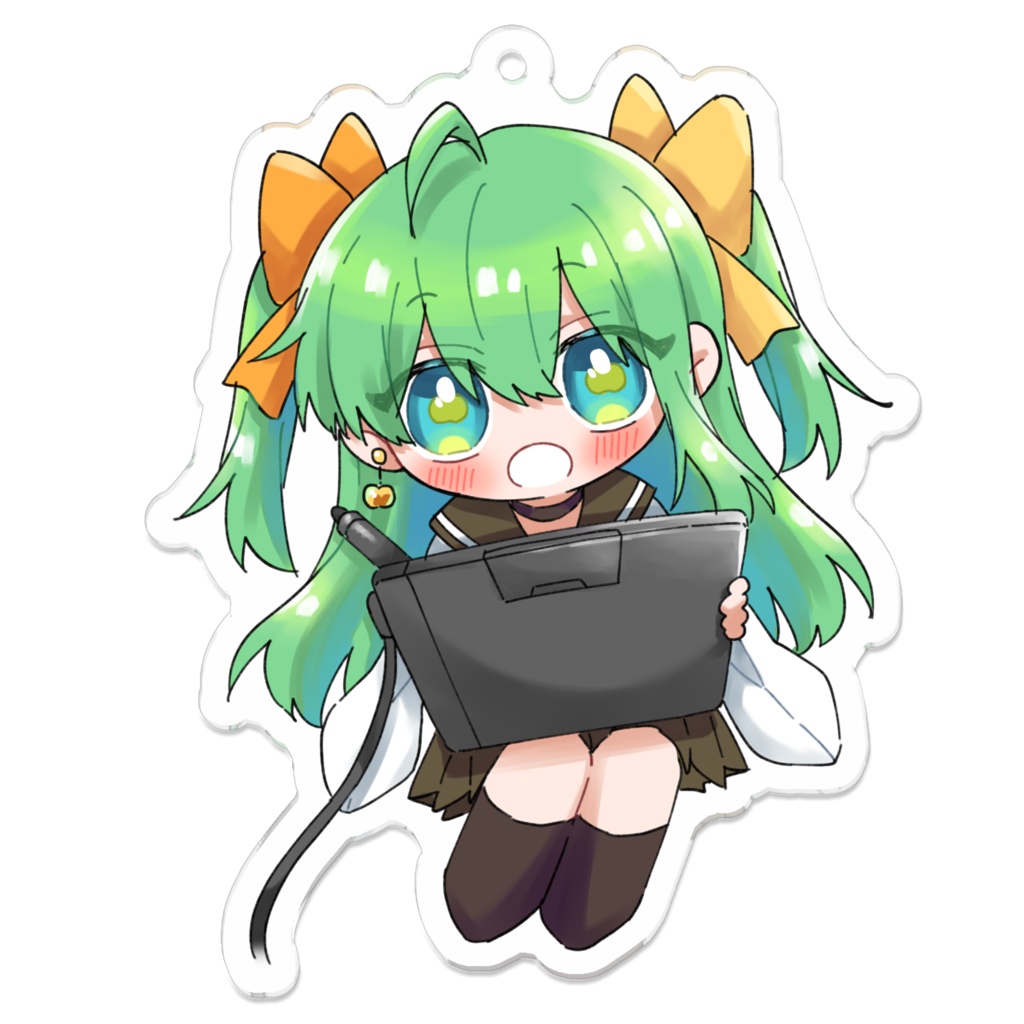 イラスト描いてるSDアクキー