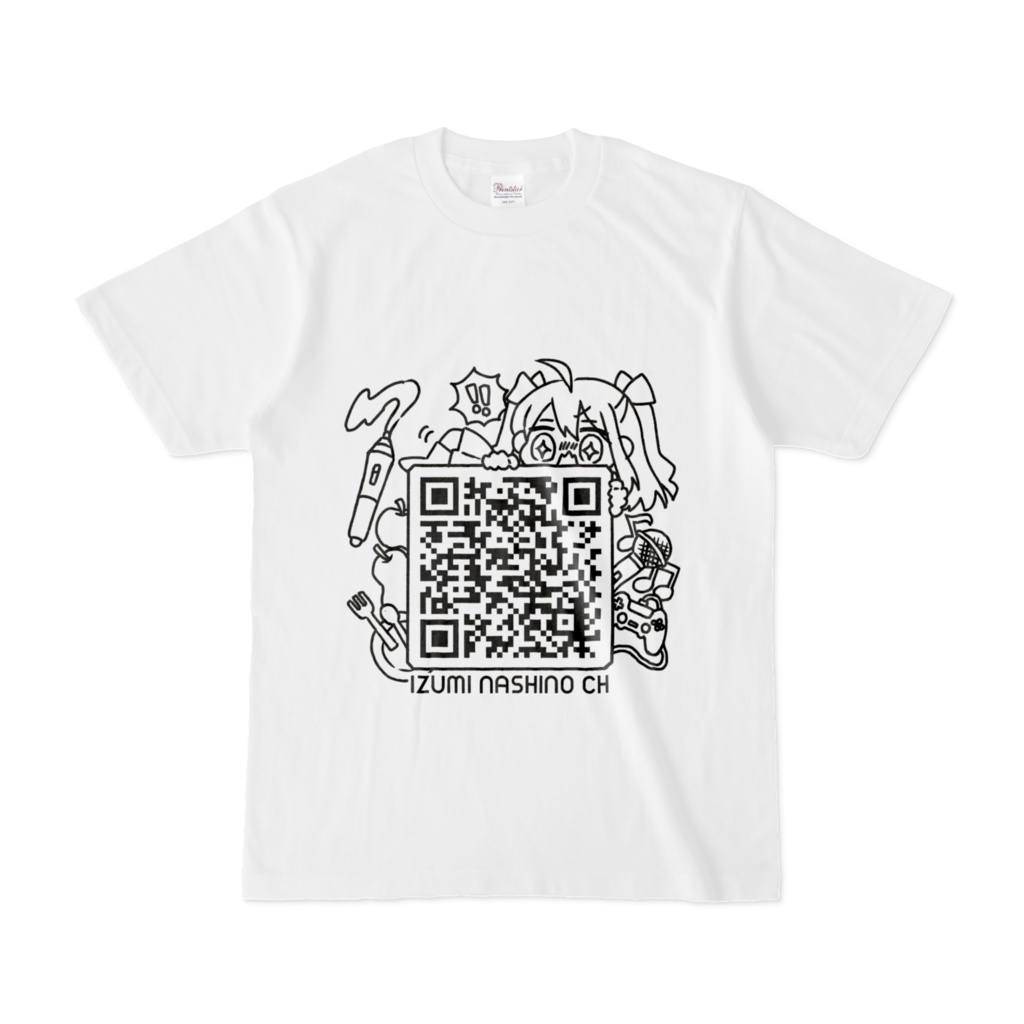 NASHINO's QR SERIES_モノクロTシャツ