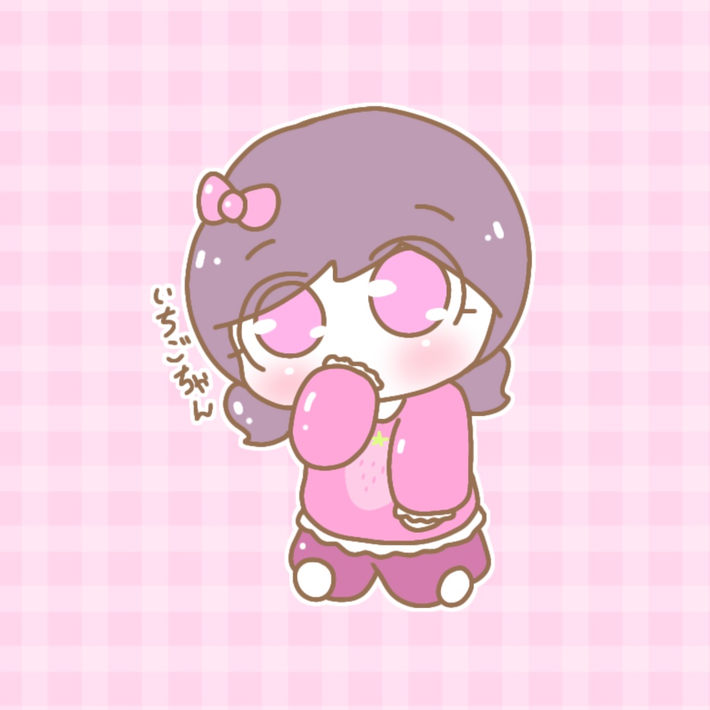 おちびちゃん いちごちゃん 缶バッジ🍓