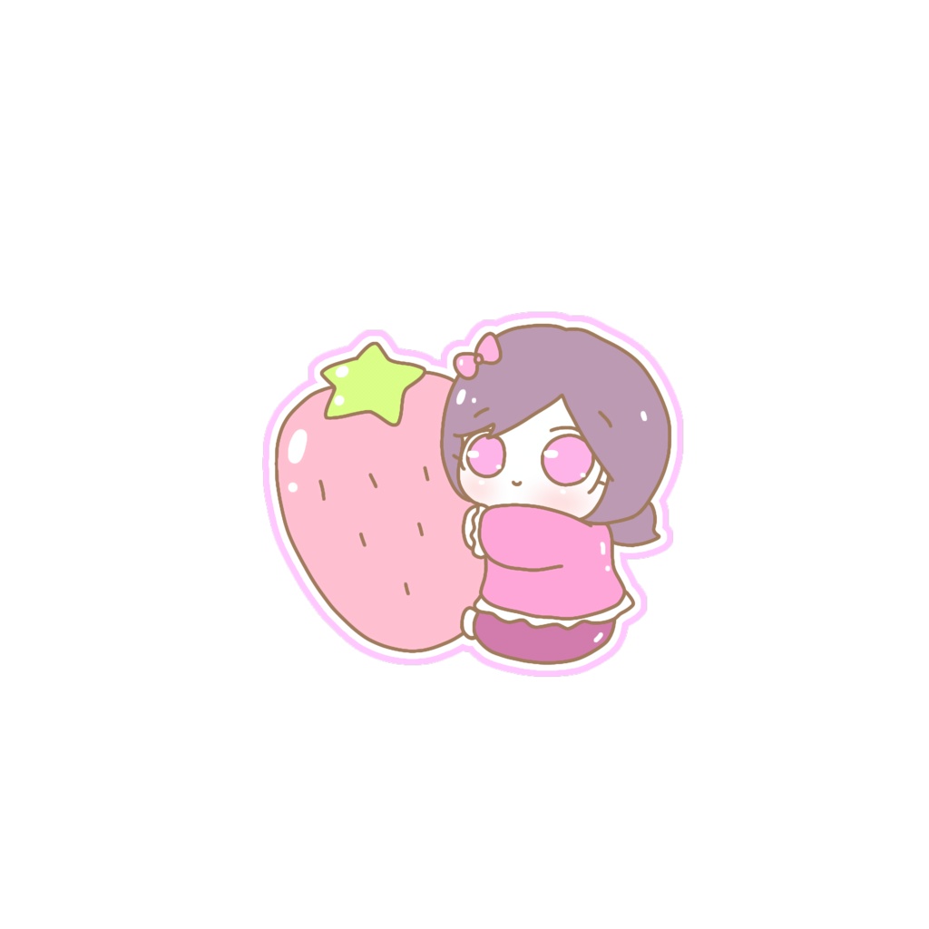 おちびちゃん いちごちゃん アクリルキーホルダー🍓