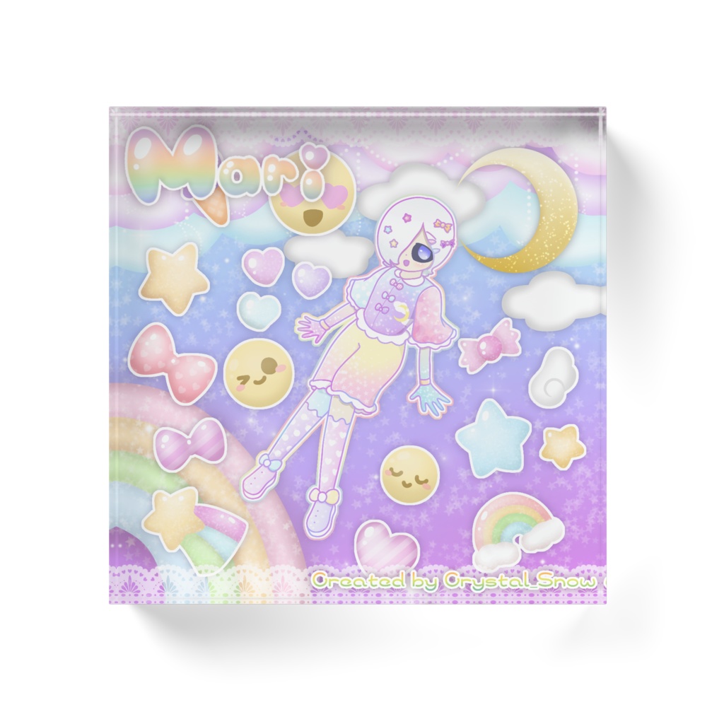ゆめかわマリくん🤍アクリルブロック