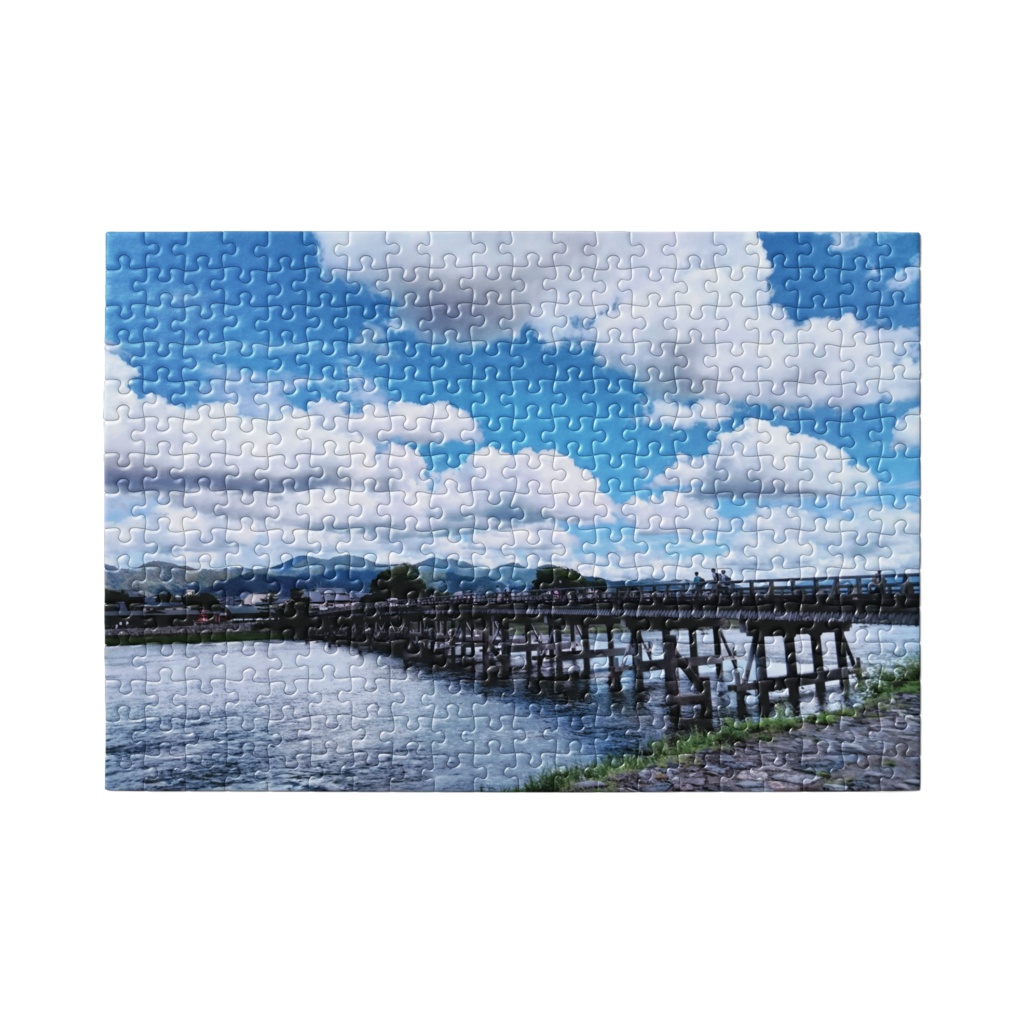 渡月橋(桂川)ジグソーパズル