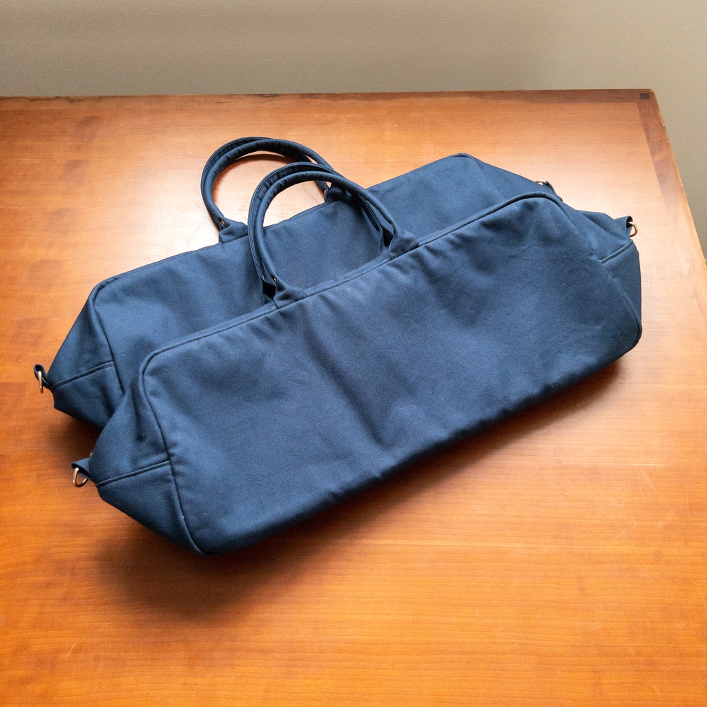 ドールと一緒にお出かけバッグ(ネイビー)