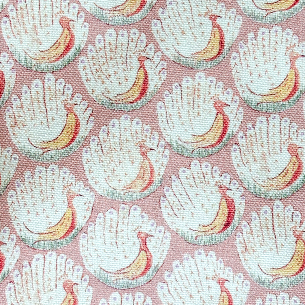 ドールと一緒にお出かけバッグ(リバティ柄)