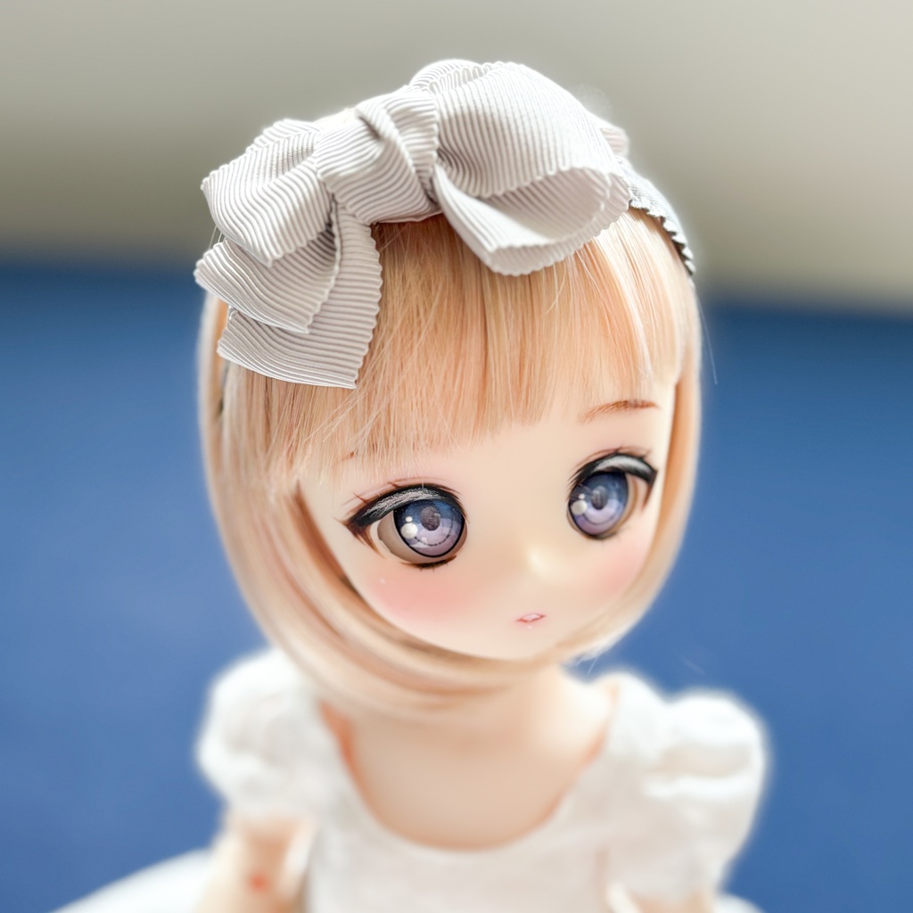 ドール用リボンカチューシャ(SD,DD,MDDサイズ)