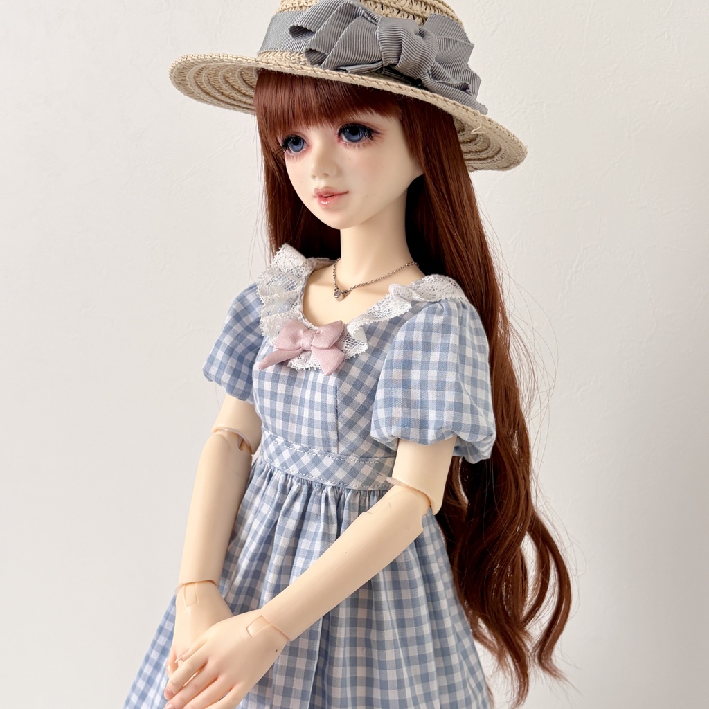 【ハンドメイド】60cm ユノアロワンサイズ ワンピース