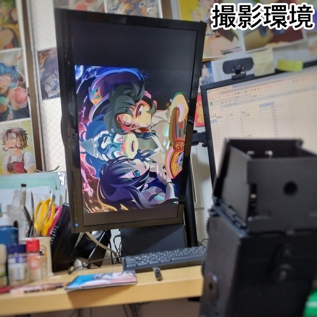リバーサルフィルム入りアクリルキーホルダー