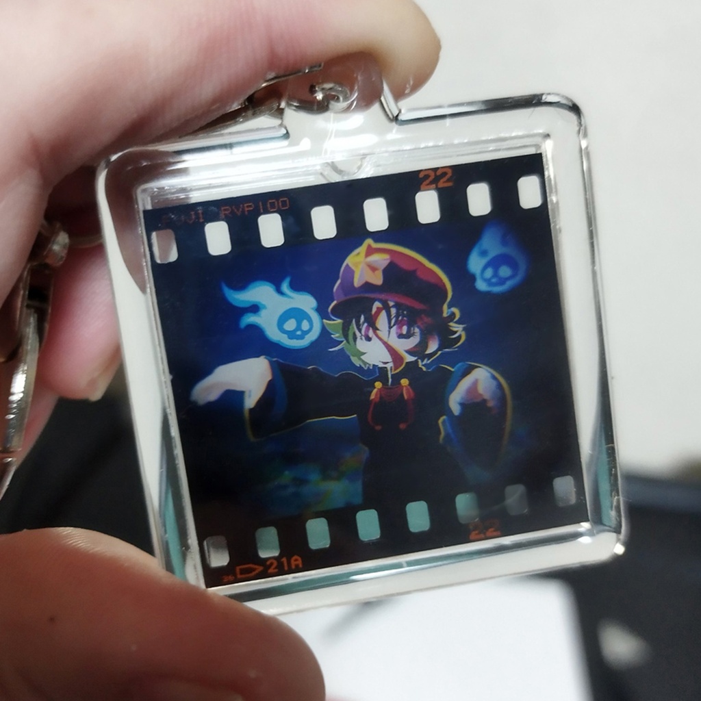 リバーサルフィルム入りアクリルキーホルダー