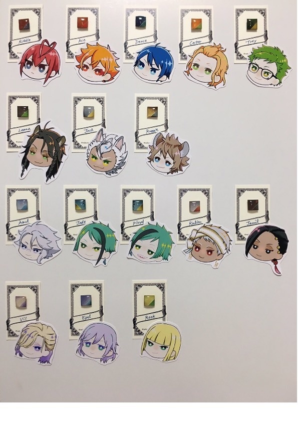 ツイステ概念ピアス(ノンホールあり)