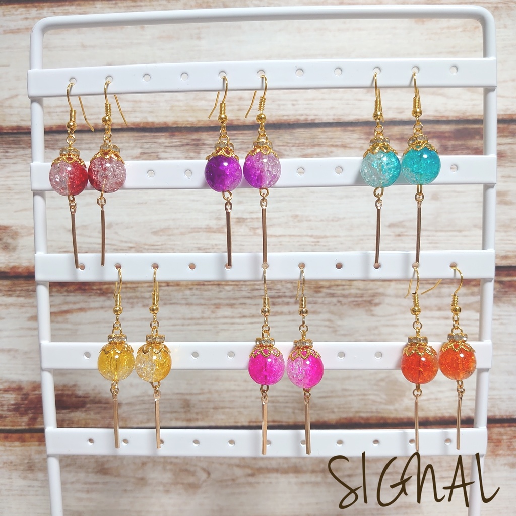 風鈴イメージピアス