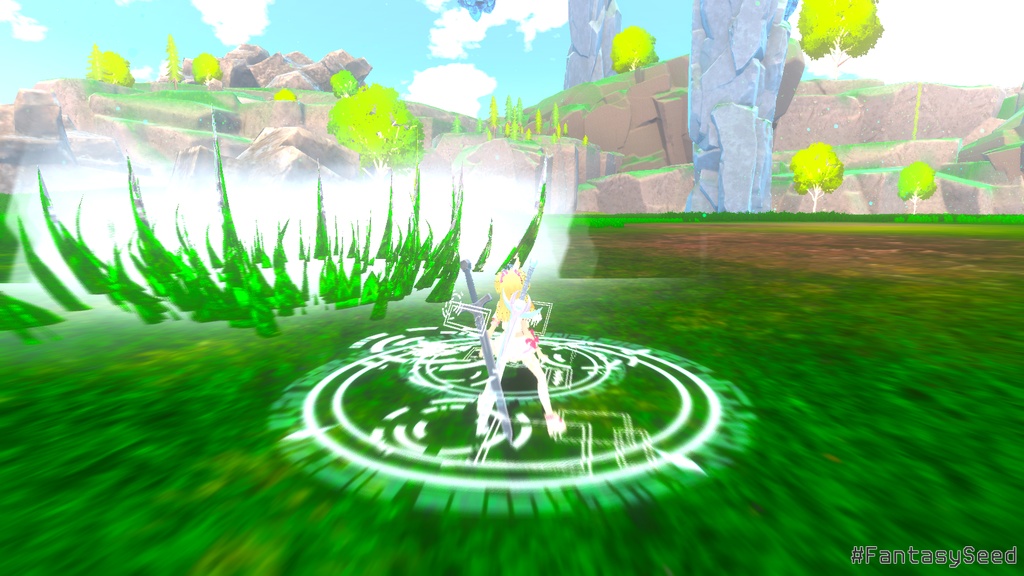 【VRM ゲーム】FantasySeed_blooming『ver0.12』【オープンワールドアクションRPG】