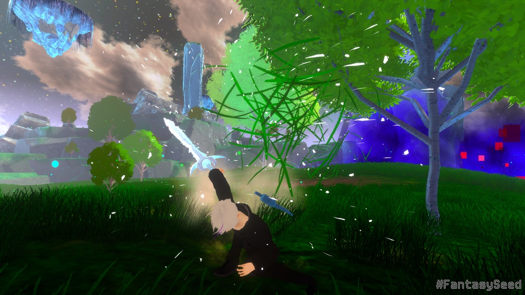 【VRM ゲーム】FantasySeed_blooming『ver0.12』【オープンワールドアクションRPG】