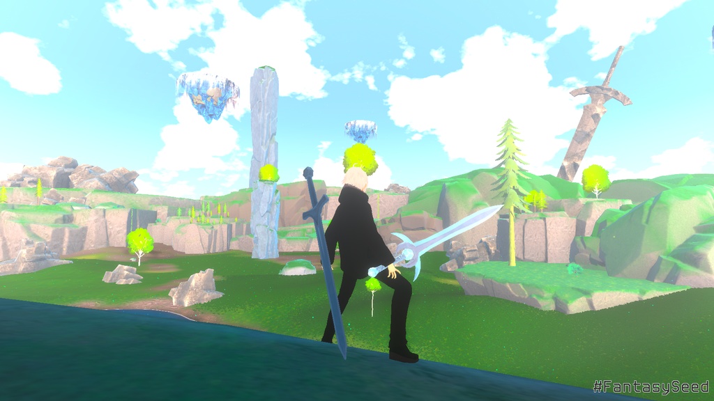 【VRM ゲーム】FantasySeed_blooming『ver0.12』【オープンワールドアクションRPG】