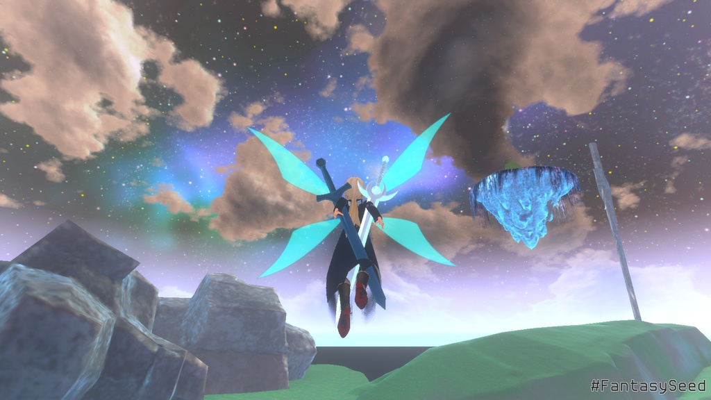 【VRM ゲーム】FantasySeed_blooming『ver0.12』【オープンワールドアクションRPG】