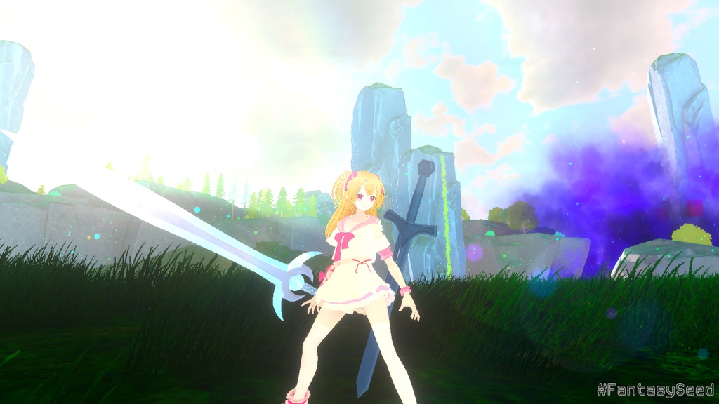 【VRM ゲーム】FantasySeed_blooming『ver0.12』【オープンワールドアクションRPG】