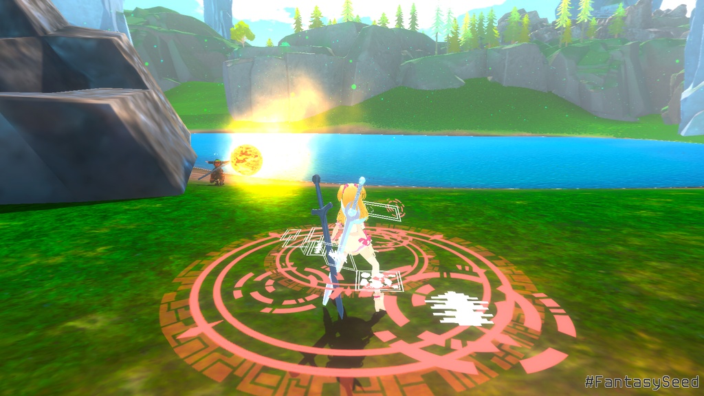 【VRM ゲーム】FantasySeed_blooming『ver0.12』【オープンワールドアクションRPG】