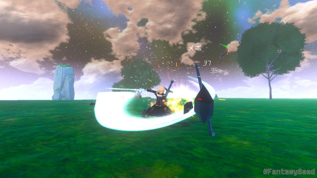 【VRM ゲーム】FantasySeed_blooming『ver0.12』【オープンワールドアクションRPG】