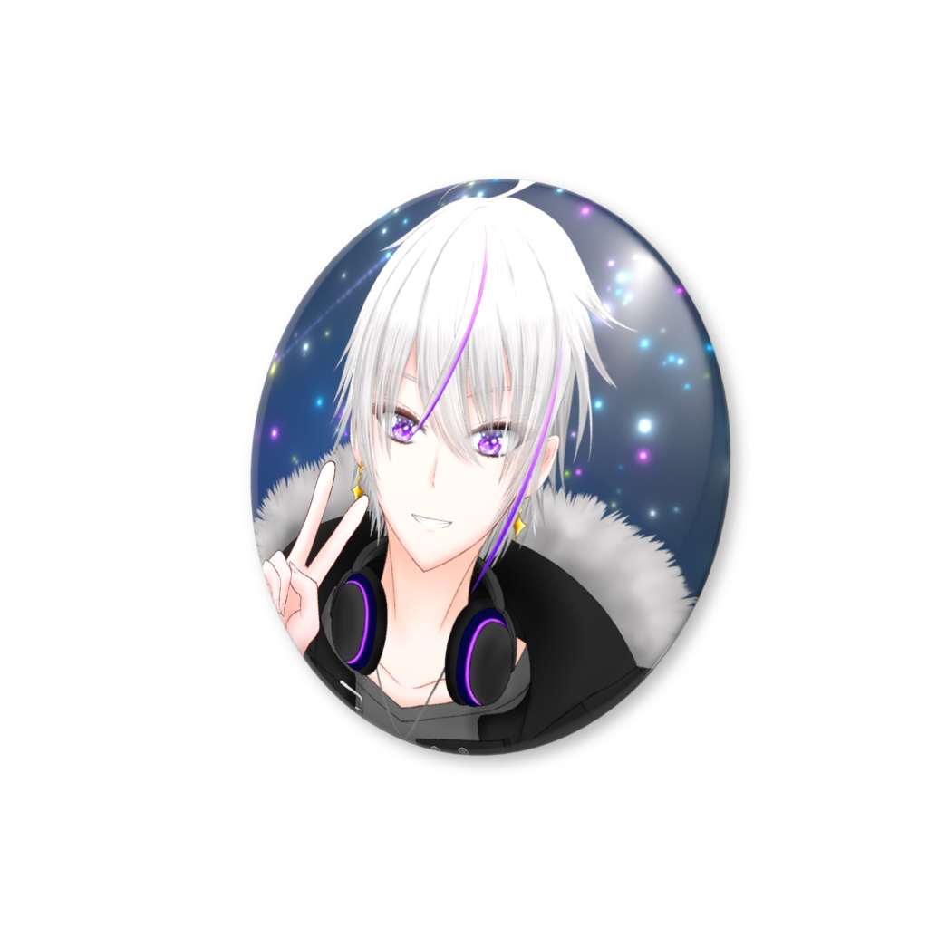 流星咲斗【缶バッジA】