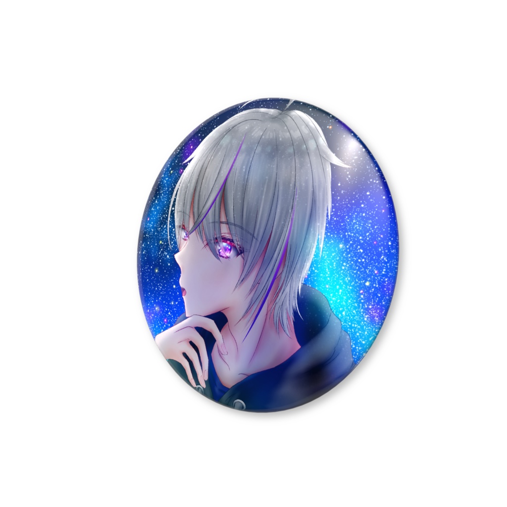 流星咲斗【缶バッジC】