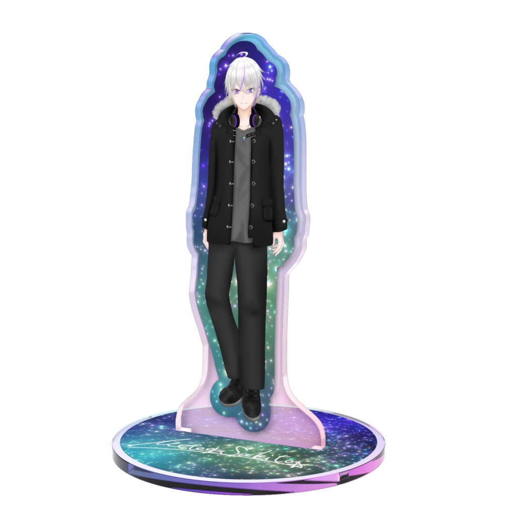 流星咲斗【オーロラアクスタ】サイン入り