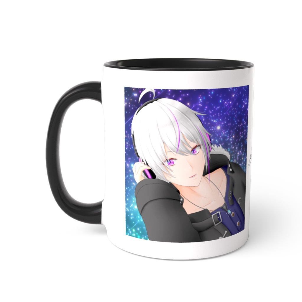 流星咲斗【ツートンカラーマグカップ】サイン入り