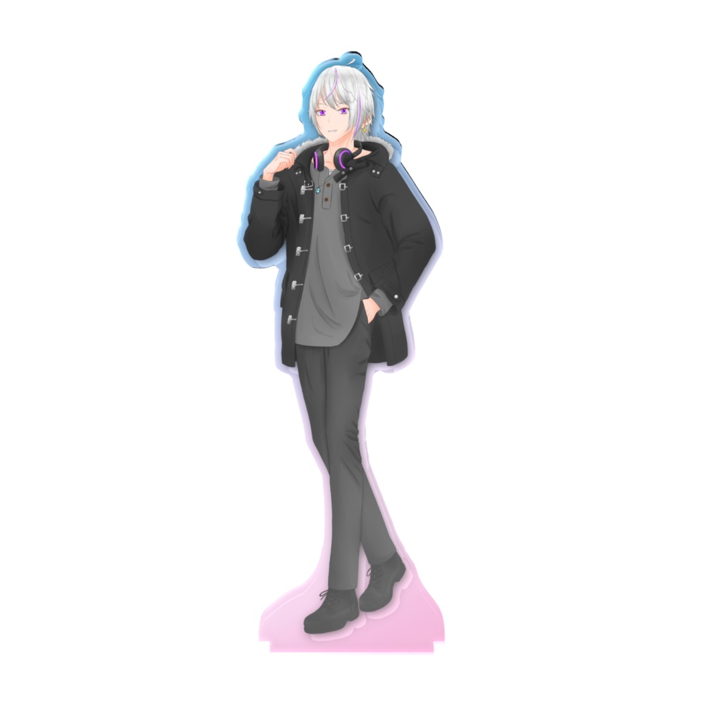 流星咲斗 ver2【オーロラアクスタ】サイン入り