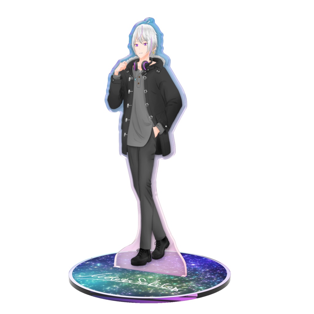 流星咲斗 ver2【オーロラアクスタ】サイン入り