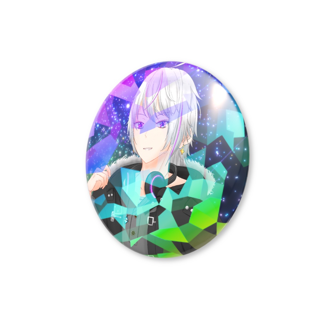 流星咲斗【缶バッジD】