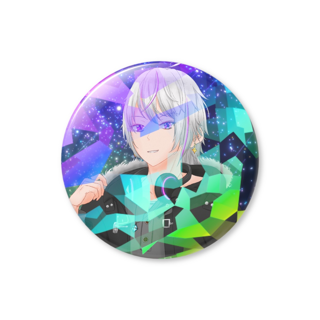 流星咲斗【缶バッジD】