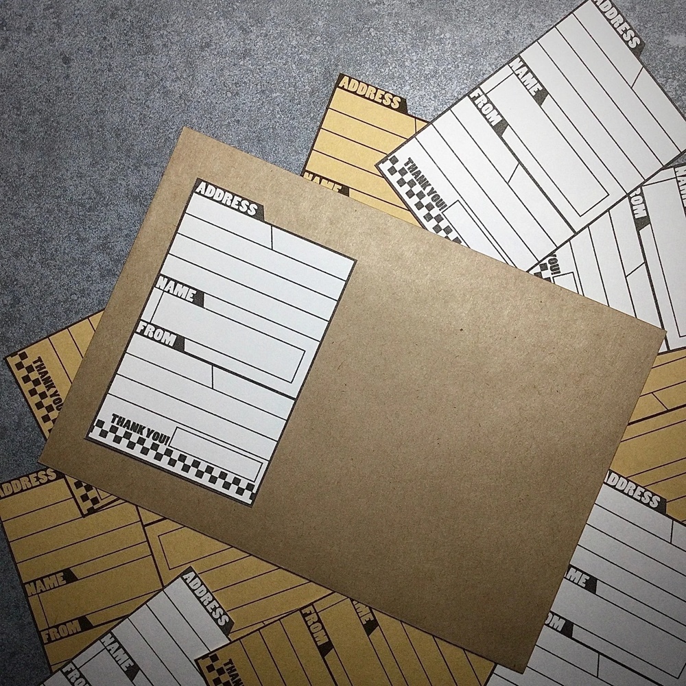 宛名シール　FOLDER