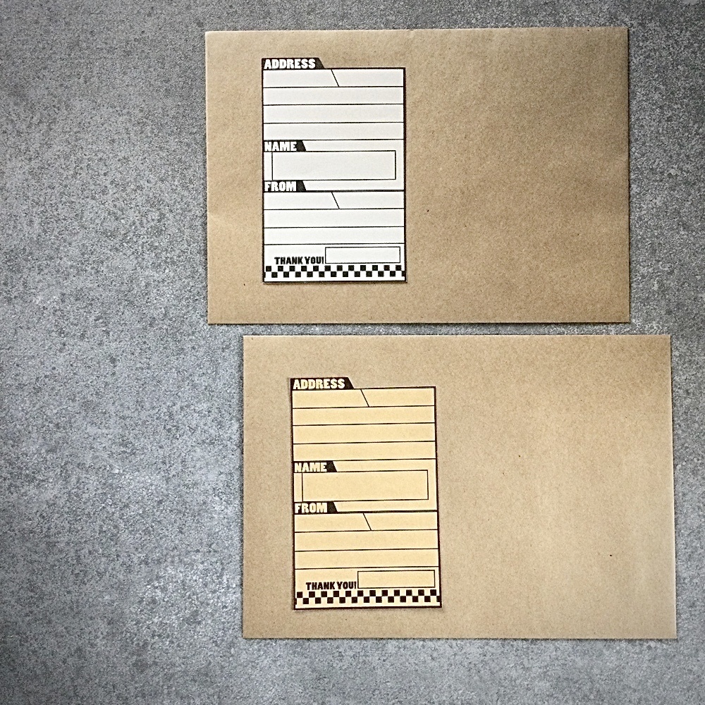 宛名シール　FOLDER