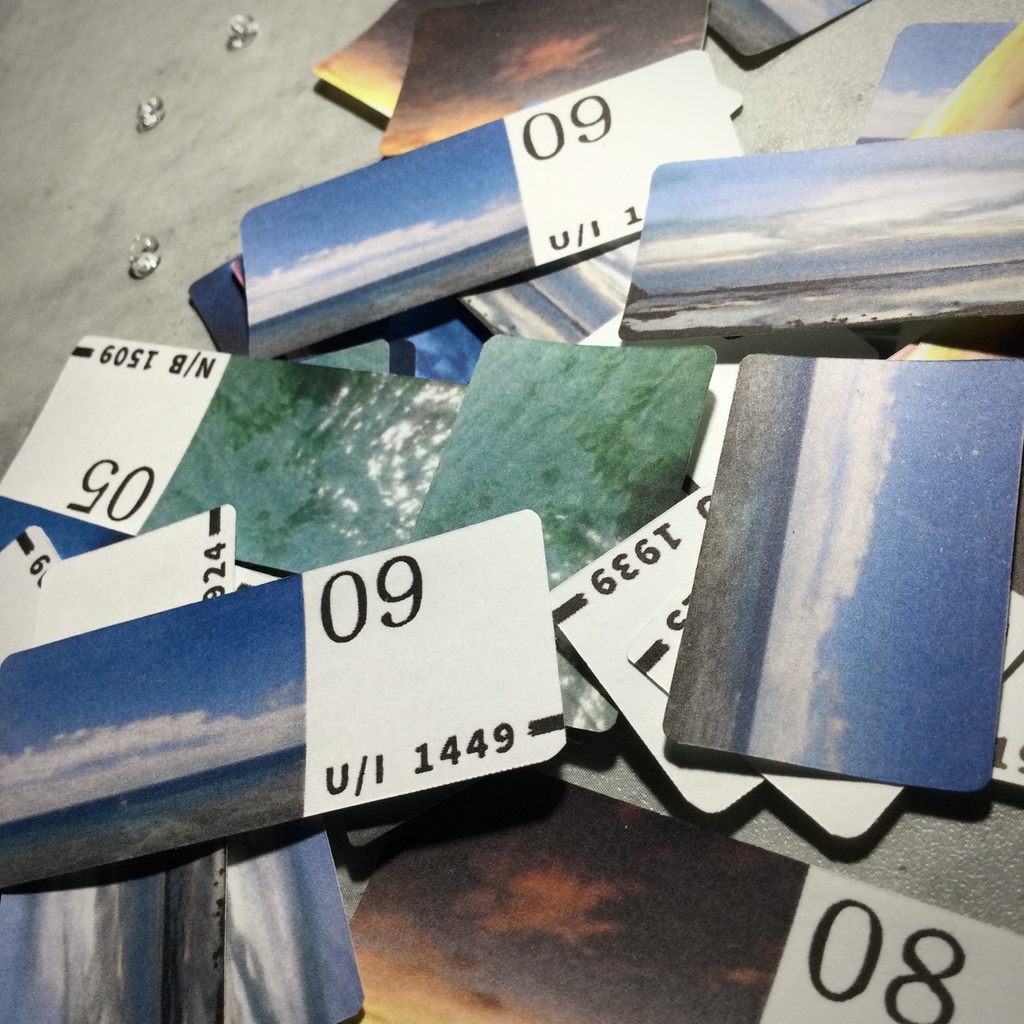 フレークシール 海/空