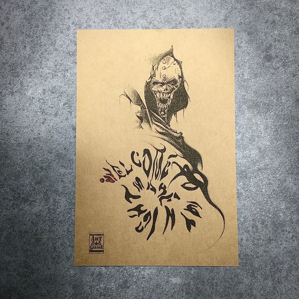 イラスト WELCOME TO MY NIGHTMARE