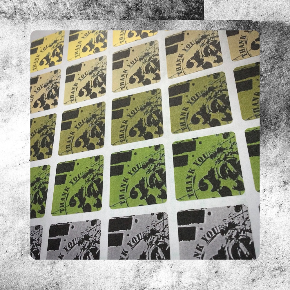 39スクエアシール　シンプルサファリ