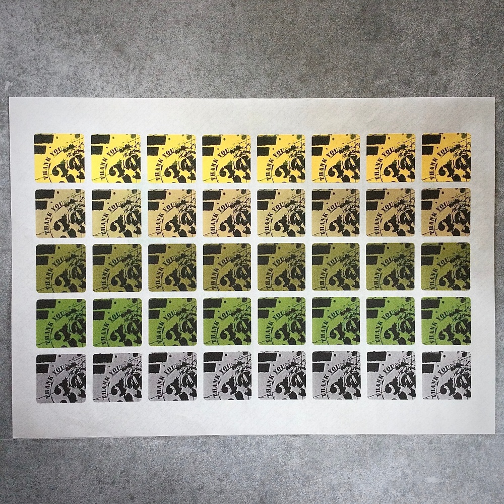 39スクエアシール シンプルサファリ