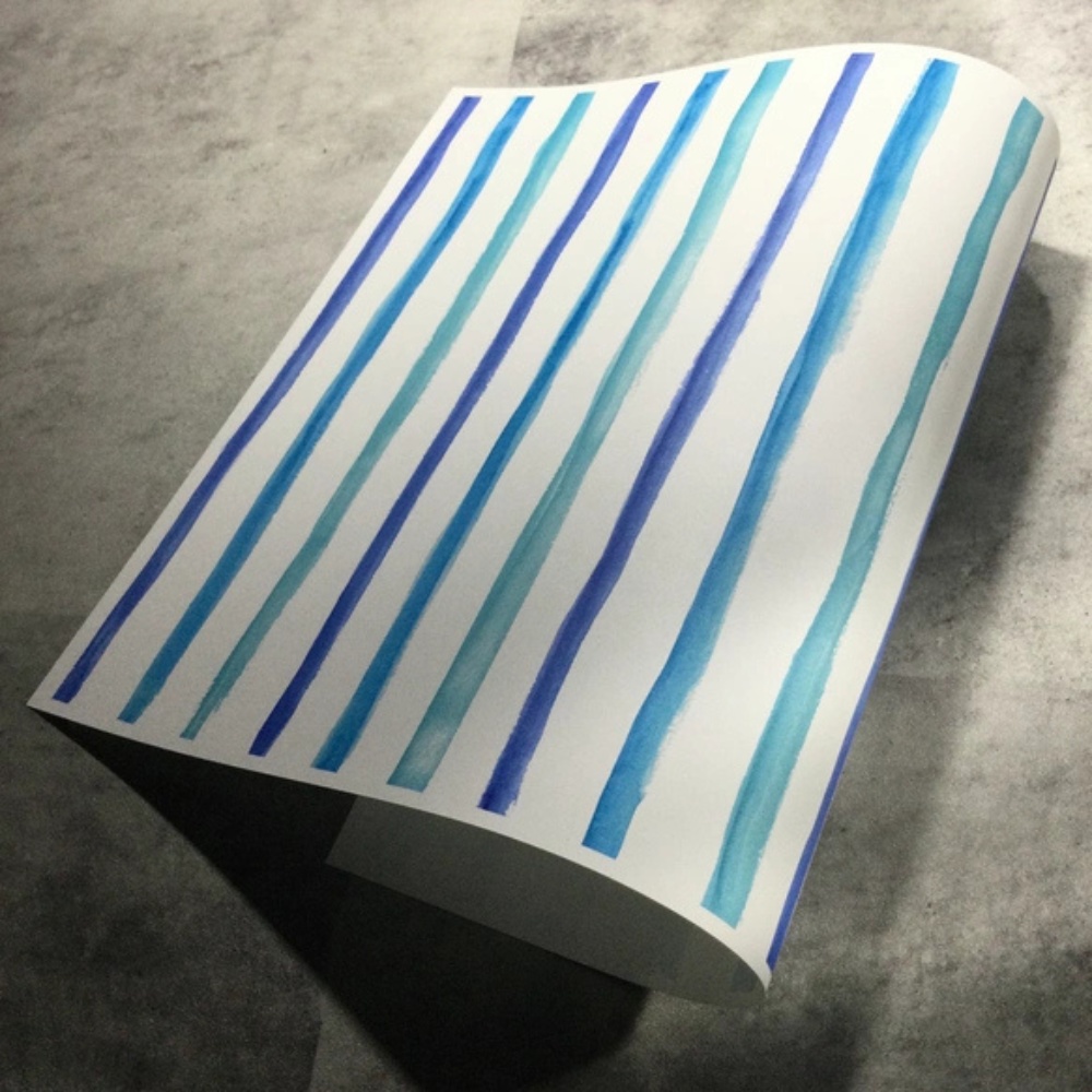 デザインペーパー BLUE STRIPES