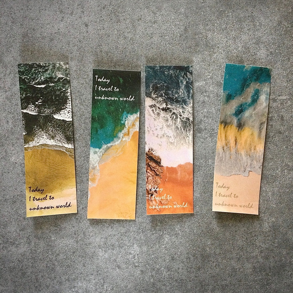 縦長シール 4つの海