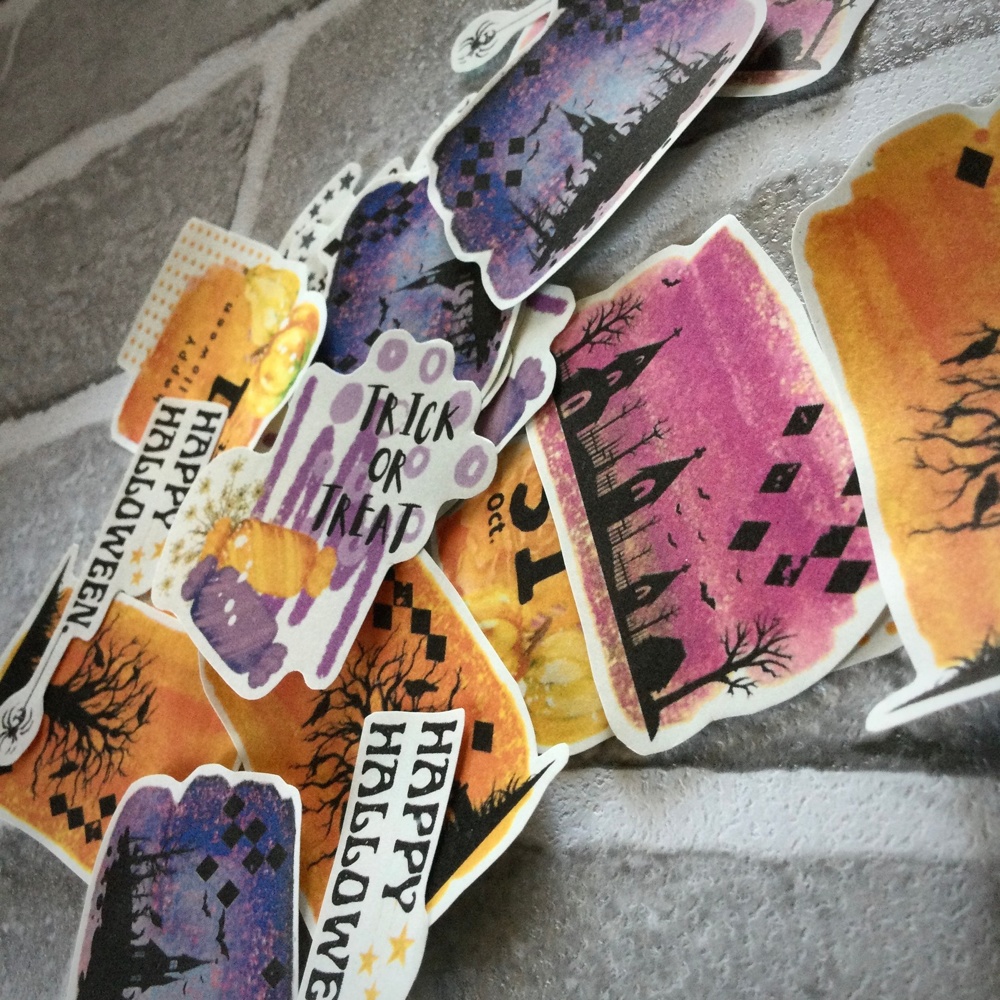 フレークシール HAPPY HALLOWEEN