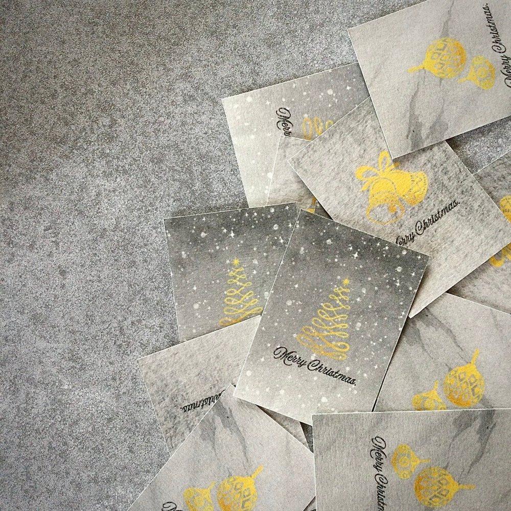 ミニカード Merry Christmas.