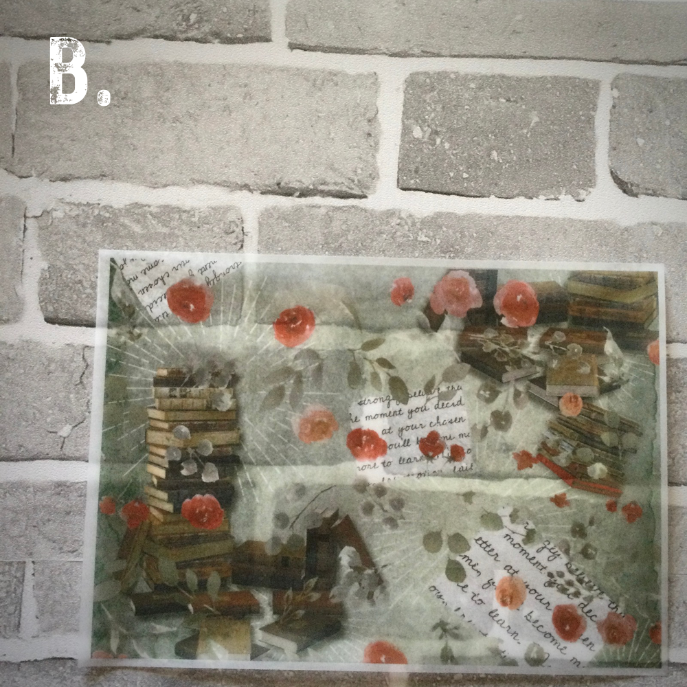 デザインペーパー FLOWER GARDEN READING CLUB - ART×GARAGE - BOOTH