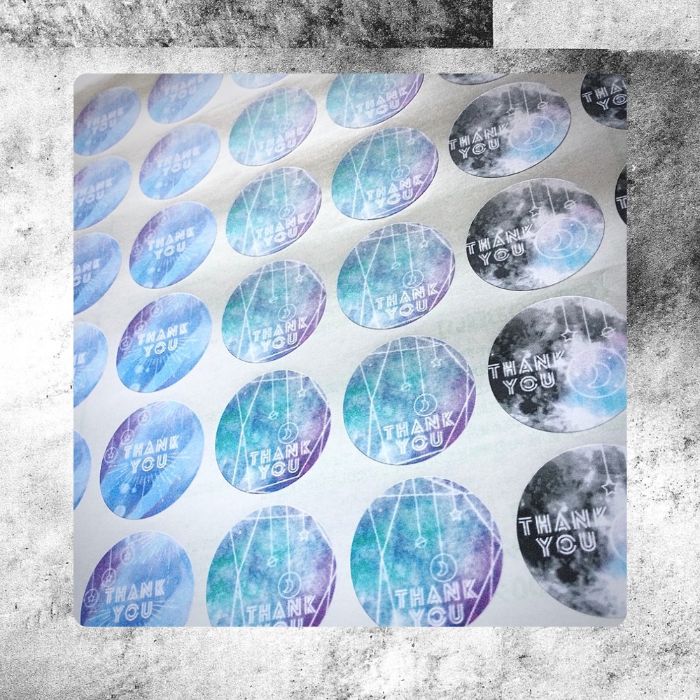 サンキューシール　COSMIC