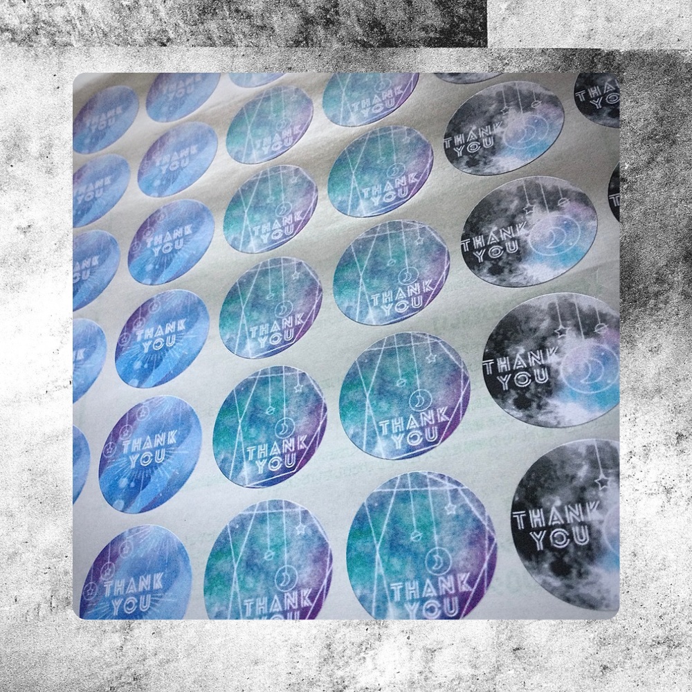 サンキューシール　COSMIC