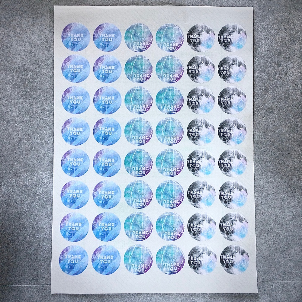 サンキューシール COSMIC