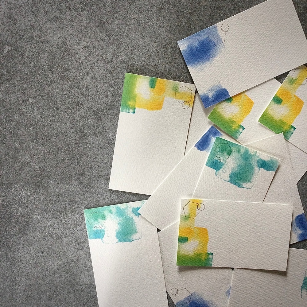 メッセージカード 溶ける夏